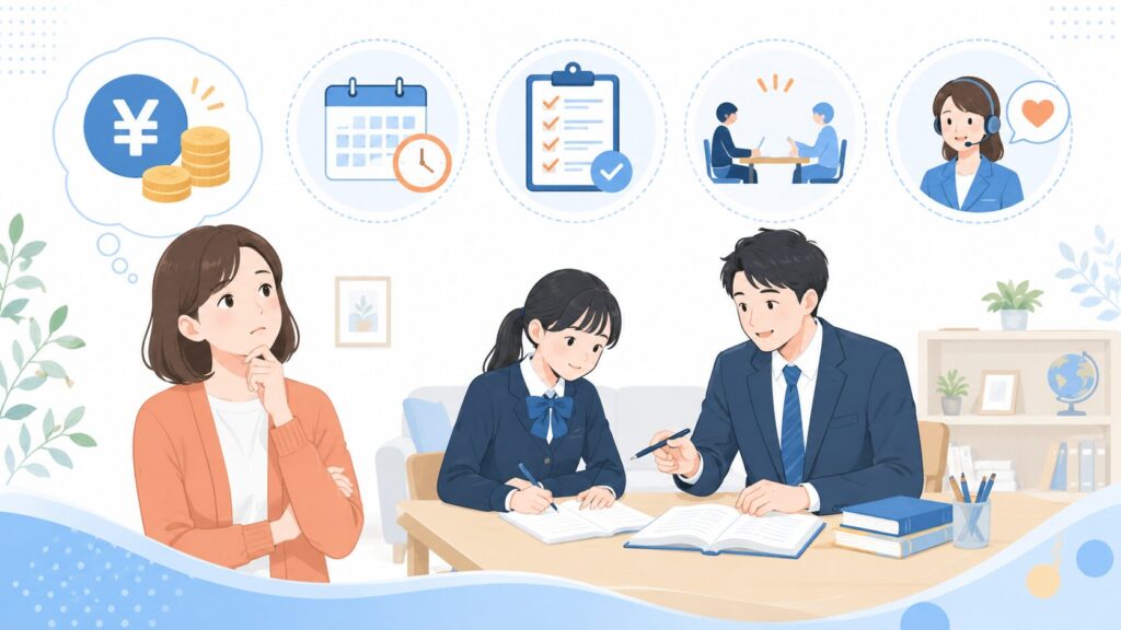 家庭教師のトライの料金が高いと言われる5つの理由