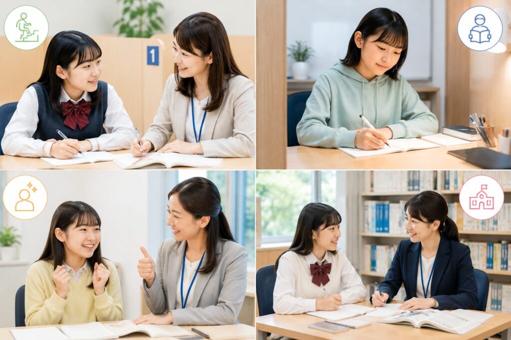 個別教室のトライに向いている不登校生の4つの特徴