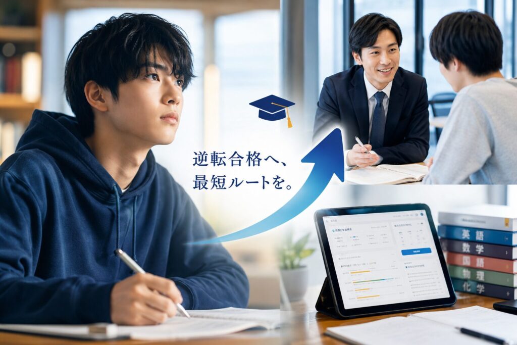 難関大学を目指す浪人生におすすめの難関大学合格パーソナルプログラム
