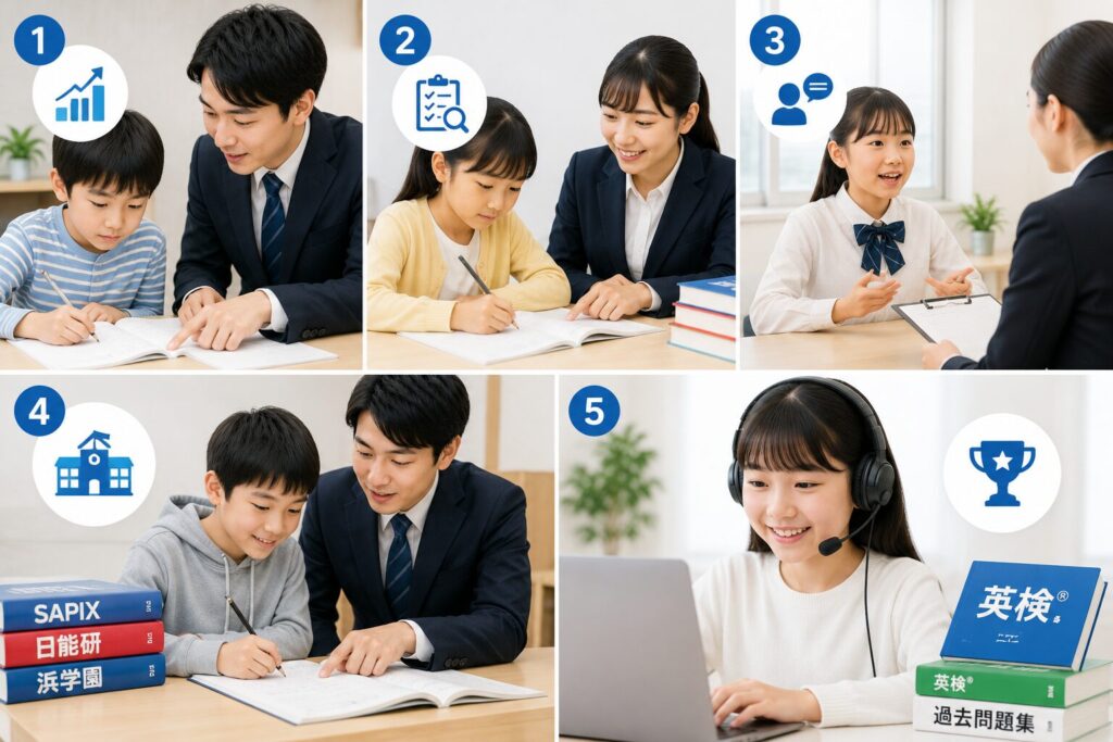 個別教室のトライが提供する5つの特化型対策