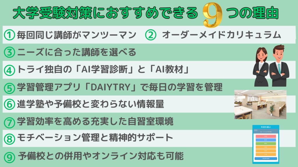 大学受験におすすめ