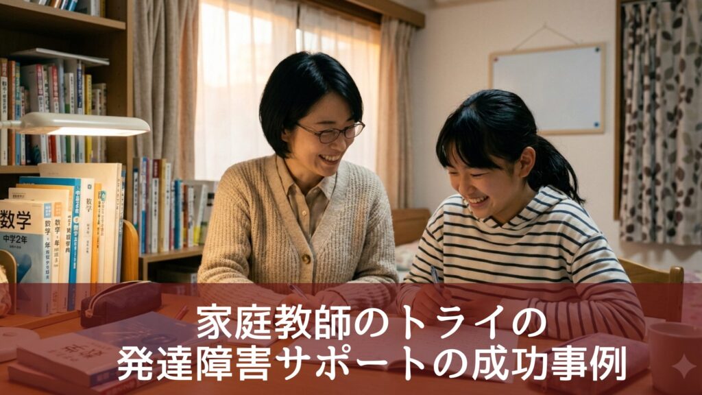 家庭教師のトライの発達障害サポートの成功事例