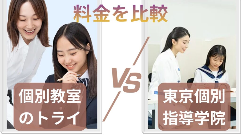 【料金】オーダーメイドのトライと、授業料以外の安心感の東京個別