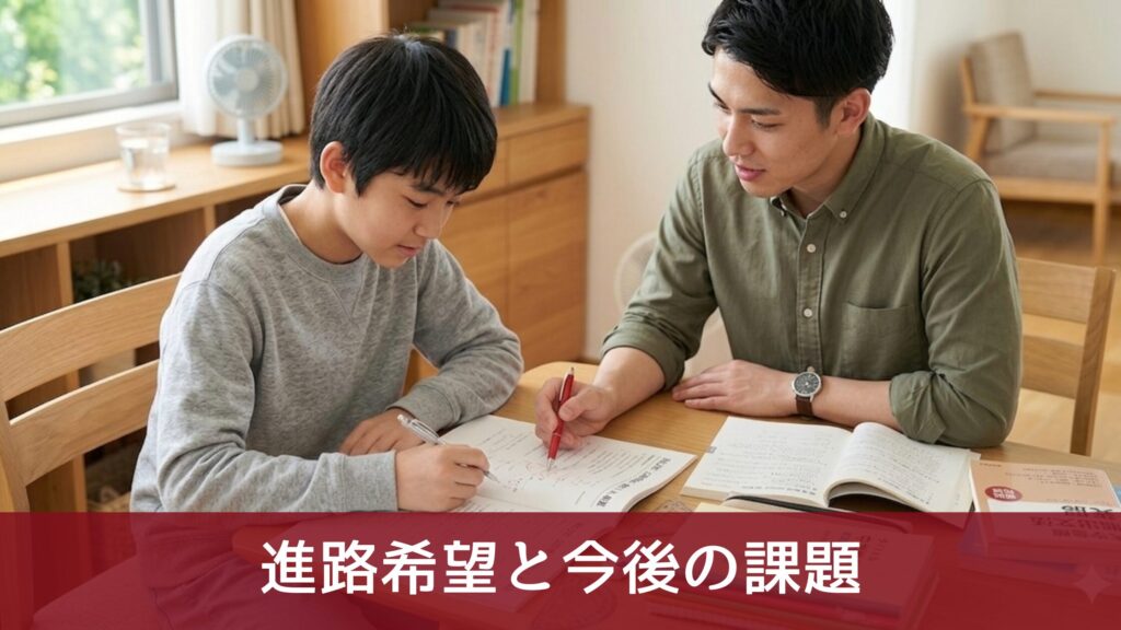 進路希望と今後の課題