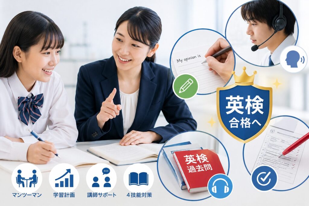 個別教室のトライの英検対策は高い?料金に含まれる「4つの価値」