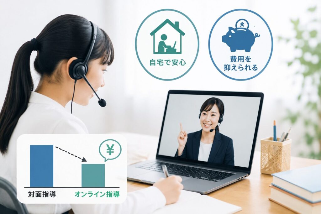 個別教室のトライと品質はそのままで料金を抑えたいならオンライン指導