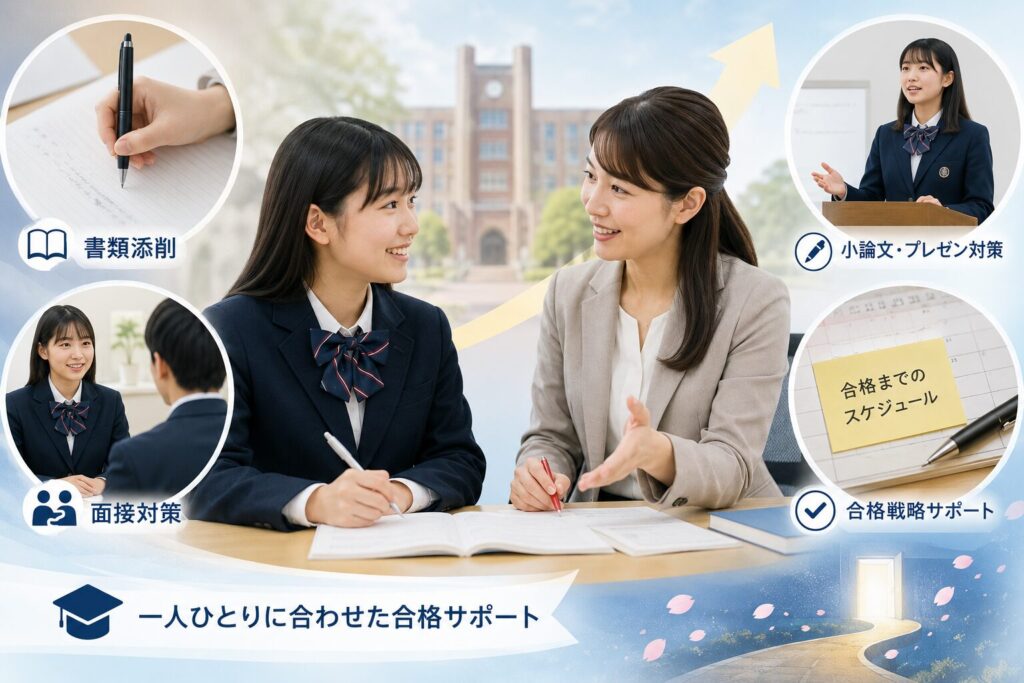 トライの総合型選抜対策|料金以上の成果を届ける「5つの価値」