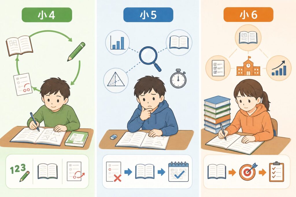 学年別|予習シリーズについていけないときの具体的な対策