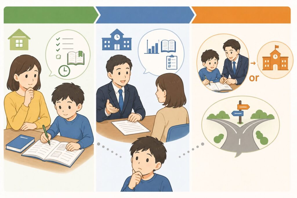 家庭・四谷大塚・転塾の判断基準|まず何を見直すべき?