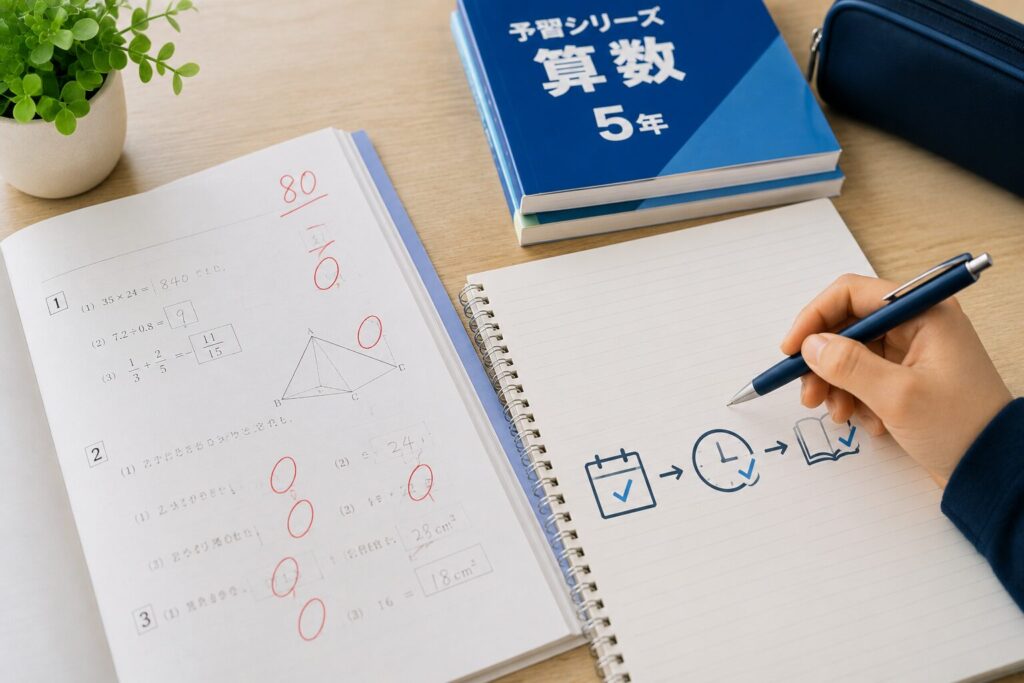 【学年別】四谷大塚で偏差値が上がらないときの改善法