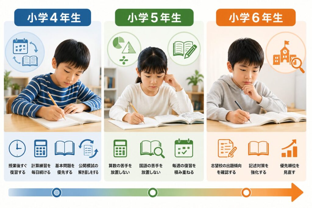 学年別】偏差値が上がらないときの立て直し方