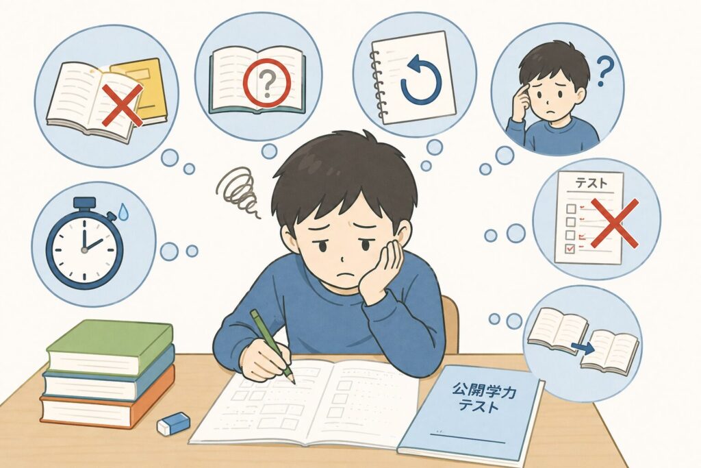 浜学園の公開学力テストで点が取れない7つの原因