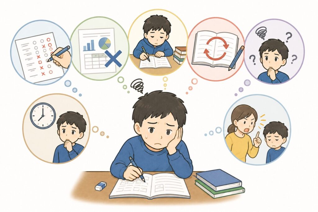 浜学園でクラス落ちする主な原因
