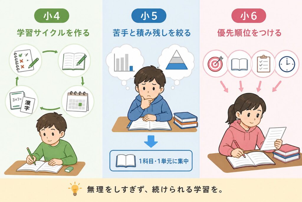 日能研の育成テストで点が取れない原因7つ｜評価が低いときの勉強法