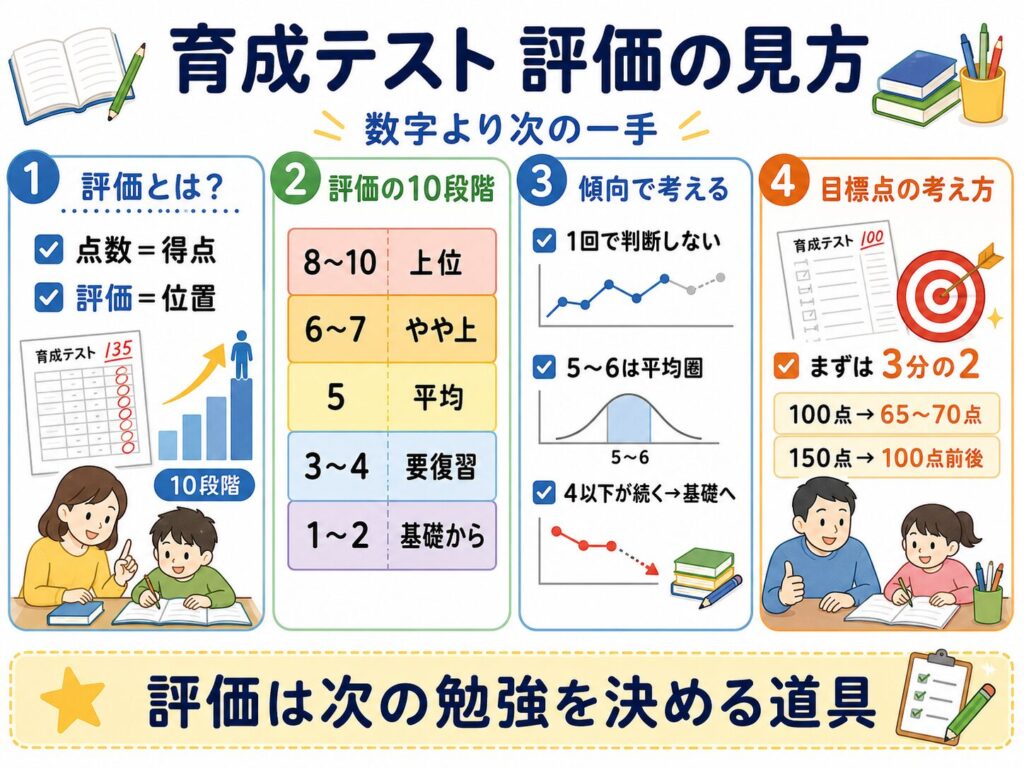日能研の育成テストで点が取れない原因7つ｜評価が低いときの勉強法