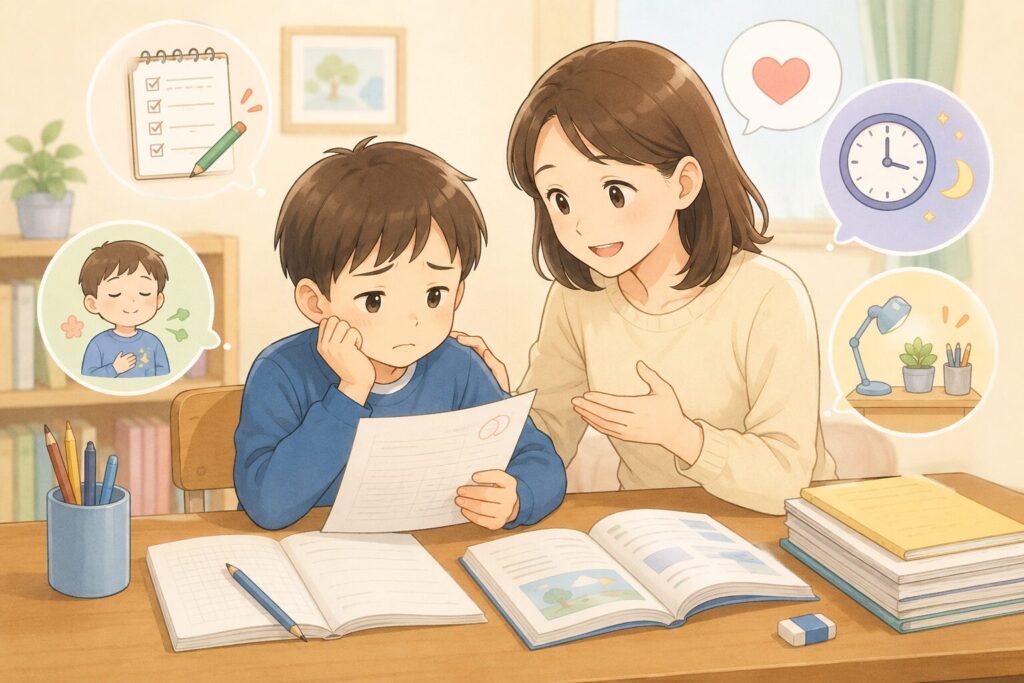 浜学園でクラス落ちした子への声かけと学習環境を見直すサイン