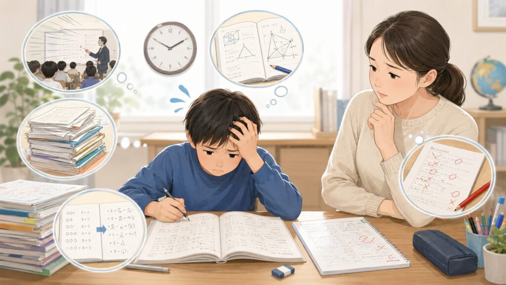 SAPIXの授業についていけない5つの原因
