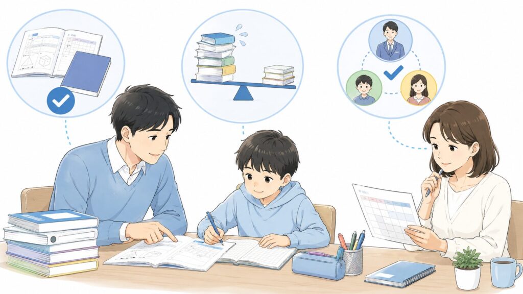 SAPIXと家庭教師を併用するときの注意点