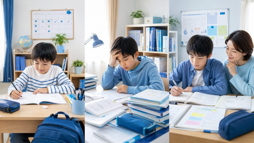 学年別|SAPIXの宿題が終わらないときの注意点