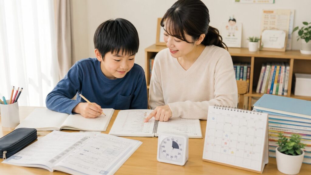 SAPIXの宿題が終わらないときに家庭でできる5つの対策