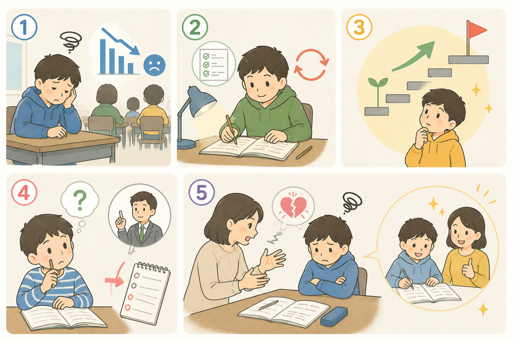 日能研で工夫が必要になる子の5つの特徴