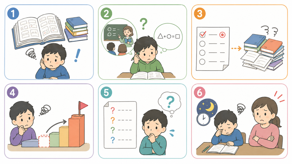 日能研についていけない6つの原因と見分け方