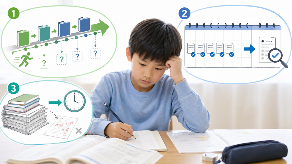 馬渕教室でつまずきが起きやすい3つの構造