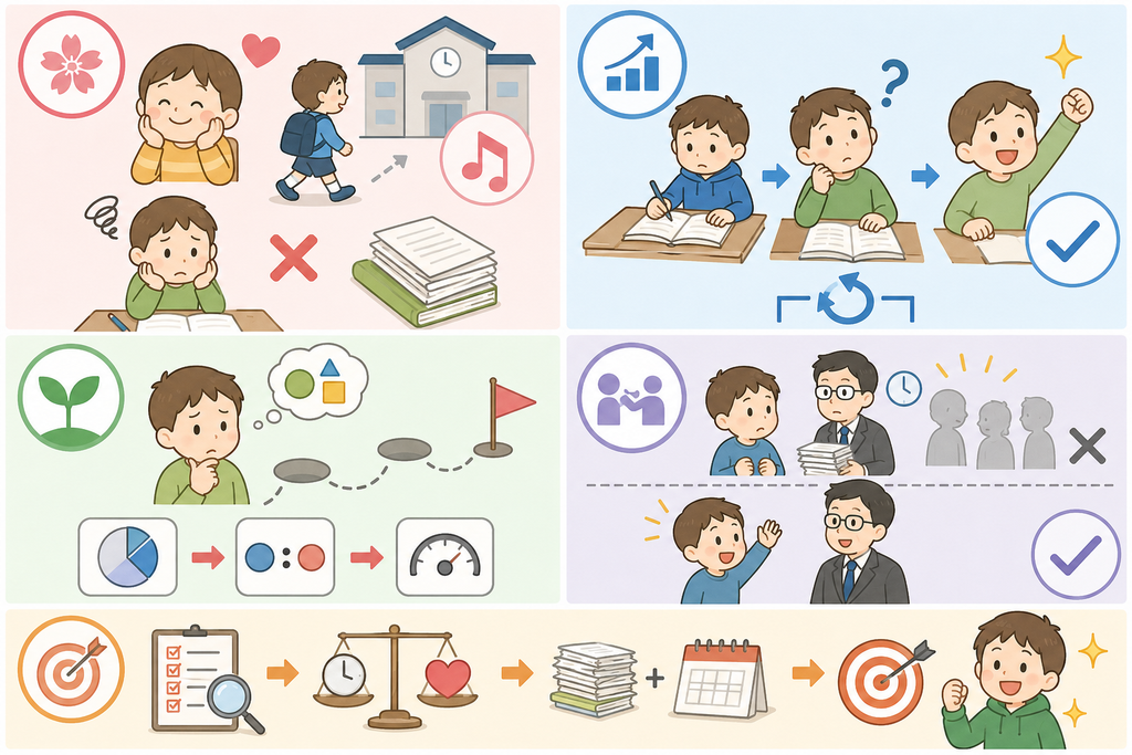学年別|馬渕教室についていけないときの見直しポイント