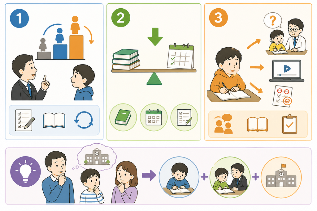 転塾を考える前に試せる3つのこと
