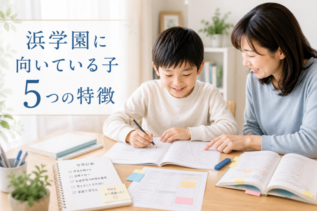 浜学園に向いている子5つの特徴