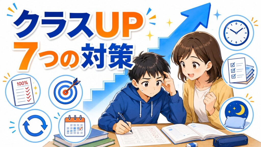 クラスアップ7つの対策