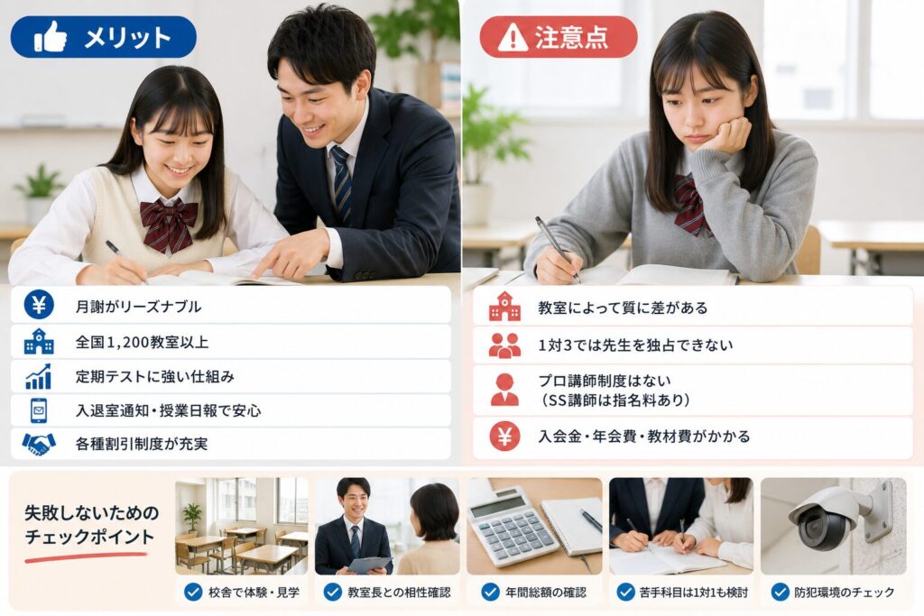 ITTO個別指導学院のメリット・デメリットとリアルな評判