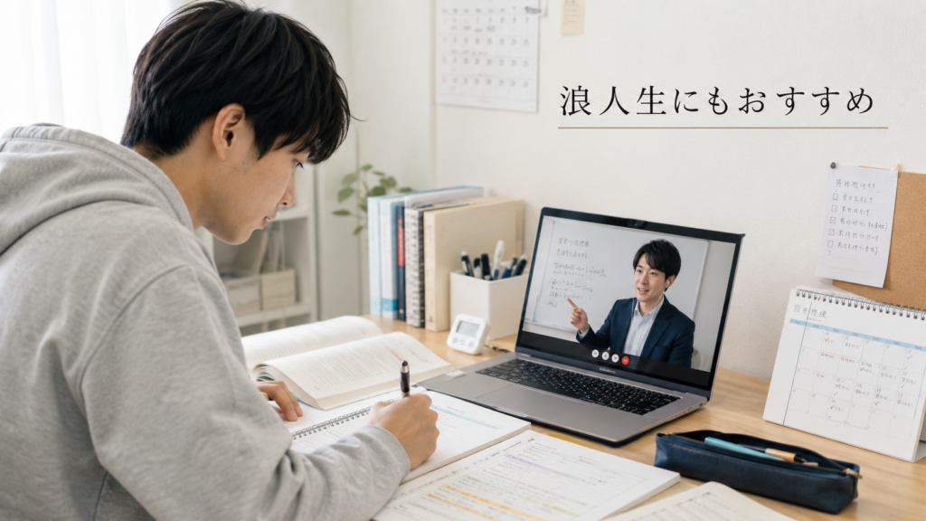 結論:トライのオンライン個別指導塾は浪人生にもおすすめできる3つの理由