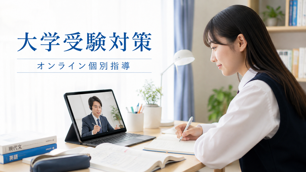 トライのオンライン個別指導塾で大学受験対策はどこまでできるのか