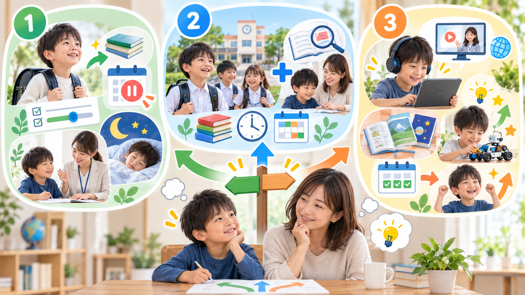 「やめる・今のまま続ける」以外に、3つの選択肢がある