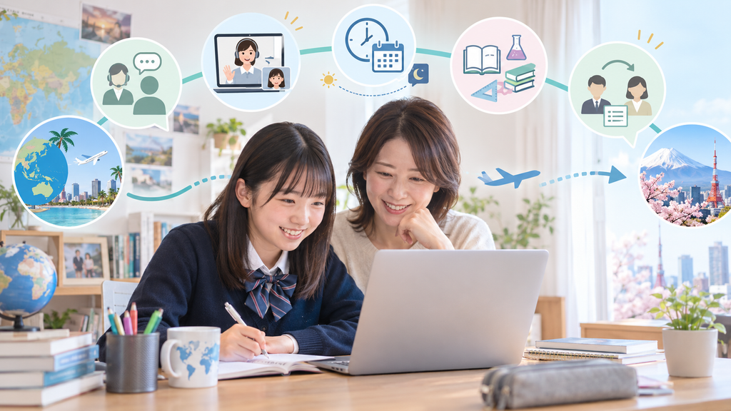海外からでも対策できる|時差があっても帰国後まで続けられる