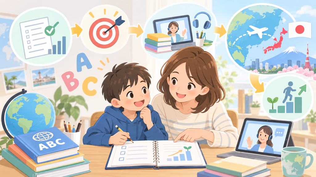 英語維持は帰国前から設計する|目標と学習体制を決める