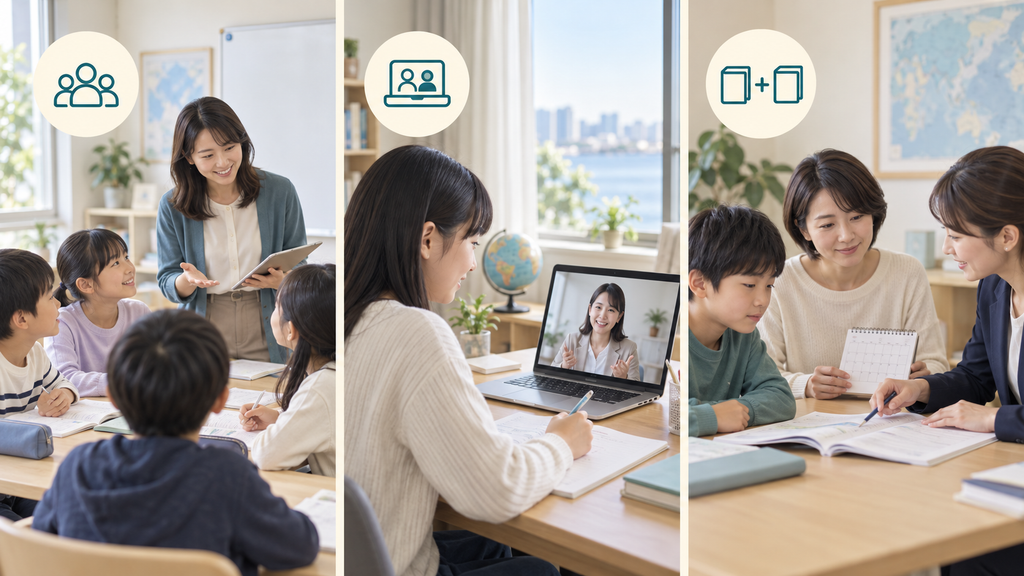 海外からの中学受験対策はどこで受ける?集団塾と個別指導の選び方