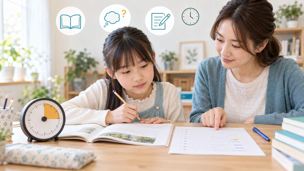 つまずき④|時間内に解き終わらないときは、読む・考える・書く時間を分けて見る