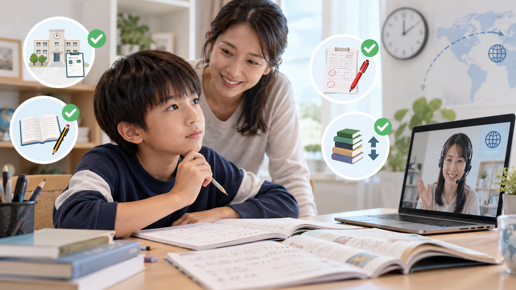 帰国子女の国語は、どこで見てもらうか