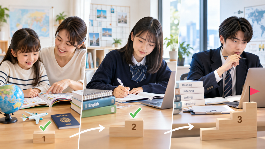 帰国生入試の英検|小学生・中学生・高校生の目標の決め方