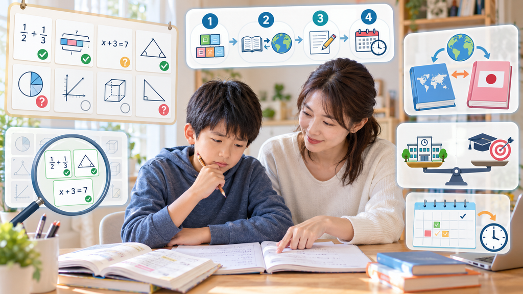学年だけでなく「単元」で確認する|必要な内容に絞って学ぶ