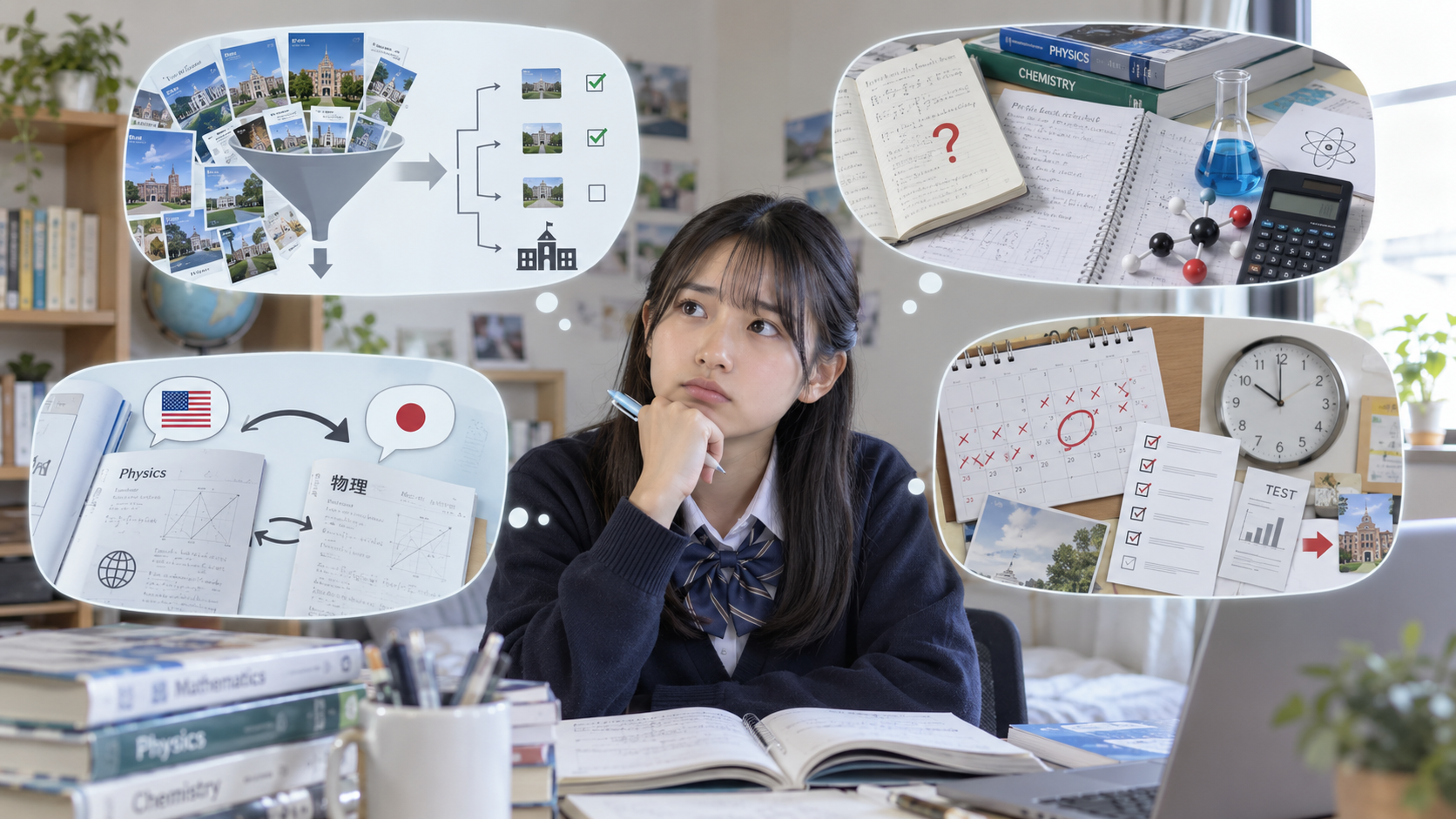 帰国子女の大学受験で理系が難しい4つの理由